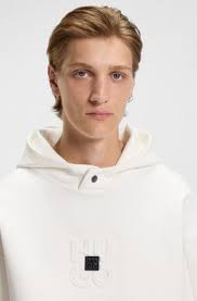 Stylish White Hoodies for Men by HUGO BOSS