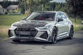 Mansory presents his first work based on the audi rs6 avant with a bodykit of frontspoiler, sideskirts, rear apron, diffusor, engine bonnet, a sport exhaust system and 22 light weight forged wheels. Mansory Body Kit For Audi Rs6 Avant Kupit Po Vygodnoj Cene Car Styling Tuning Online Shop Eu Hodoor Performance