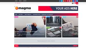 Great List Of Best Responsive Blogger Themes For 2018 2019 Which Are Free And Inspired Pop Responsive Blogger Template Free Blogger Templates Blogger Templates