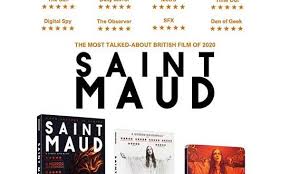 High resolution official theatrical movie poster (#1 of 4) for saint maud (2020). Saint Maud Out On Dvd Bd Digital Release And Steelbook From 1st February Hnn