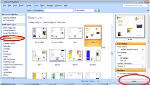 Cara Membuat Brosur Dengan Microsoft Office Publisher Lisafitriyani