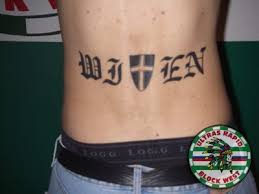 Der charakter john wick des gleichnamigen films trägt die variation fortis fortuna adiuvat als tattoo auf dem rücken. Ultras Tattoos Rapid Wien Facebook