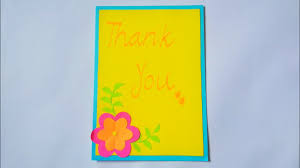After you've chosen the card you want to make, hit make it in the bottom right of your screen. How To Make Thank You Card Dinesh Arts Youtube