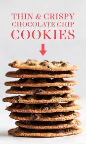 I haven't made cookies for years, but will be making more of these tomorrow! Thin And Crispy Chocolate Chip Cookies