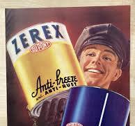 1940 Dupont Anti Freeze Zerex Zerone Vintage Print Ad Man Cave Poster Art  40's