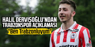 Halil i̇brahim dervişoğlu (born 8 december 1999) is a turkish professional footballer who plays as a forward for english club brentford. Halil Dervisoglu Ndan Trabzonspor Aciklamasi Karadeniz Gazetesi