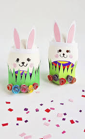 I draw these items for. Cute And Easy Easter Egg Bunny Craft Hello Wonderful