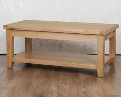 We have a stunning collection of solid oak coffee tables whether you are looking for something small or a large table with drawers for storage. Solid Chunky Oak Harrogate Natural Fully Assembled Coffee Table