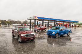 Ford f150 1 2 ton truck towing capacity chart. Light Duty Chevy Ford And Ram Diesel Pickups Compared