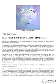See more of trường thcs xuân diệu on facebook. Xuan Diá»‡u To Hoai Va Má»'i Tinh Trai 2004