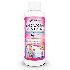 Vet Recommended Ringworm Solution For Cats 4oz 120ml Concentrate Makes Two 16oz Bottles Of Spray Make Your Cat Ringworm Cat Ringworm Ringworm Cat Medicine