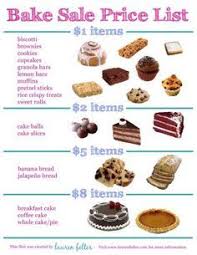 Celebrate christmas with family and friends — and these festive recipes from food network. Bake Sale Price List Jpg Fundraiser Bake Sale Bake Sale Packaging Bake Sale Desserts