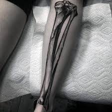 Wrist dandelion tattoos lately, a dandelion design spread over two tattoos on the wrists has become a popular trend. 70 Bone Tattoo Designs For Men Skeletal Ink Ideas