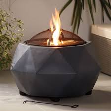 1/2 round rod handle on top for lifting. The Aldi Faux Stone Fire Pit 2021 Is Here Here S How To Buy It