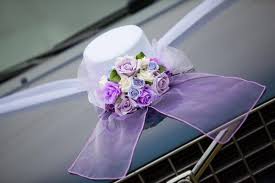 Image result for svatební  výzdoba auta