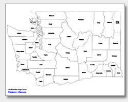Nevertheless, you must be aware of some. Printable Washington Maps State Outline County Cities