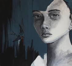 Painting by Yr13 student Caitlyn Cunningham-Tisdall OGHS