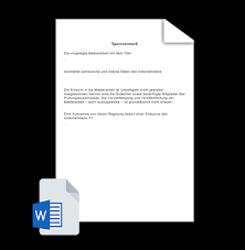 Grundwissen zur methodik der bachelorarbeit. Sperrvermerk Vorlagen Fur Die Bachelorarbeit