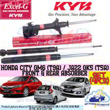 Check spelling or type a new query. Buy Honda City Gm6 T9a Jazz Gk5 T5a Kayaba Kyb Excel G Gas Shock Absorber Front 2pcs Rear 2pcs Set 4pcs Seetracker Malaysia