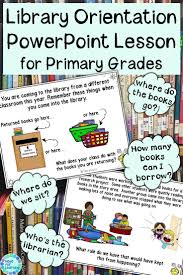 This Powerpoint Orientation Presentation Is A Fun Lesson Idea For Use At The Beginning Of Library Orientation Elementary School Library School Library Lessons