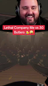 Me Vs 30 Butlers in Lethal Company 😅 #lethalcompany #lethalcompanyfun...