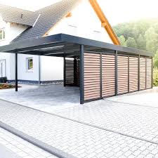 Carport Wpc Siebau Holz Terrassendielen Holzzaun Holzplatte Holzbalken Carport Holz Kantholz Ter In 2020 Carport Makeover Carport Designs Barn Homes Floor Plans