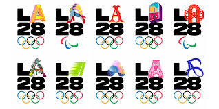 Vlammend oud fakkel vector logo ontwerp. Dit Is Het Logo Voor Los Angeles 2028 Team Belgium