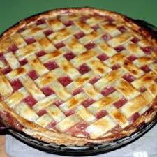 Fast Apple Rhubarb Pie Recipe Food Apple Rhubarb Pie Food And Drink