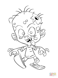 Zombie Child Coloring Page Free Printable Coloring Pages Witch Coloring Pages Bunny Coloring Pages Coloring Pages