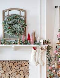 These mantel decorating ideas have all the farmhouse style. 41 Pretty Ways To Decorate Your Mantel For Christmas Better Homes Gardens