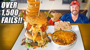 Over 1,500 People Have Failed The Grange's Fat Matt Scottish Burger  Challenge in North Berwick!! - YouTube