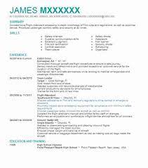 Create resume with our flexi resume builder increase your chances of being hired. Business Class Cabin Crew Resume Example Company Name Pasadena California
