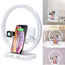 9,018 results for apple watch and iphone charging dock. 3 In 1 Table Desk Lamp Fast Qi Wireless Charger Dock Station For Apple Watch Airpods Iphone Buy From 41 On Joom E Commerce Platform
