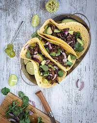 Tacos Aux Pleurotes Facon Carnitas Free The Pickle Recette Recette Vegetarienne Facile Cuisson Des Aliments Recettes De Cuisine