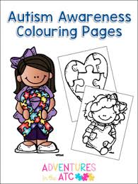 These printables are ideal for teaching situations or for every day life situations. Autism Awareness Colouring Pages By Adventures In The Atc Tpt