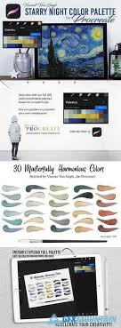 It creates a deep atmosphere and gives a mysterious look to any drawing. Procreate Color Palette Vangogh2 4579624 Free Download Graphics Fonts Vectors Print Templates Gfxmountain Com