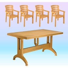 Holiday Plastik Teak 80x140 Omega Masa 1 Didim Koltuk Fiyati