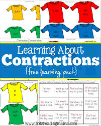 Free Contraction Printables
