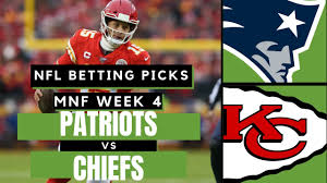 Nfl week 4 picks and predictions: Monday Night Football Nfl Week 4 Patriots Vs Chiefs Mnf Free Picks Odds Youtube