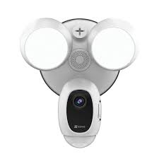 Ezviz Wired Outdoor Smart Floodlight Security Camera With Alarm System Ezlc1c1f2whl28 The Home Depot