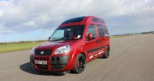 Worlds Fastest Motorhome Fiat Doblo Camper Van Guinness Record Holder 337bhp Fiat Doblo Camper Fiat