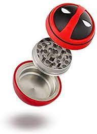 Amazon Com Deadpool Herb Grinder With Pollen Catcher Perfect Size 2 3 Pieces Spice Grinder Kitchen Dining Herb Grinder Spice Grinder Pollen