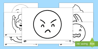 Keep your kids busy doing something fun and creative by printing out free coloring pages. Emoji Colouring Pages Printable Colouring Resources