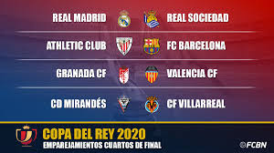 The above logo design and the artwork you are about to download is the intellectual property of the copyright and/or trademark holder and is offered to you as a convenience. These Are The Fixtures Of The Copa Del Rey Quarterfinals