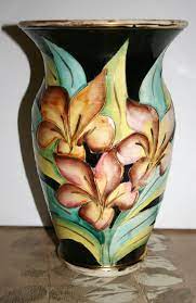 Magnifique Vase Ancien Vallauris Ceramique Francaise 26 5 Cm Motif Art Deco Eur 45 00 Tres Beau Et Grand Vase Vallauris Des Vase Ancien Motif Art Deco Vase
