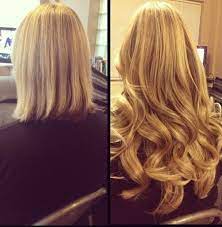 Avant Apres Hair Extensions Before After Extensions De Cheveux Avant Apres Hair Extensions Before And After Clip In Hair Extensions Beaded Hair Extensions