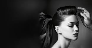 This business specializes in beauty salons. Chevron Design
