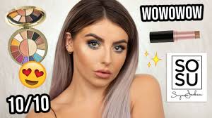 TESTING SOSU BY SUZANNE JACKSON MAKEUP! FIRST IMPRESSIONS + REVIEW!