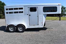 With a good number of used trailers and new trailers for sale today, we know that you have many options, and we'd like to show you why an aluminum trailer from exiss is the best fit. Used 2014 Sundowner 2 Horse Trailer Gooseneck Horse Trailer Dixie Horse Mule Co