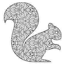 Printable standing geometric rabbit coloring page. Geometric Animal Coloring Pages Kerra